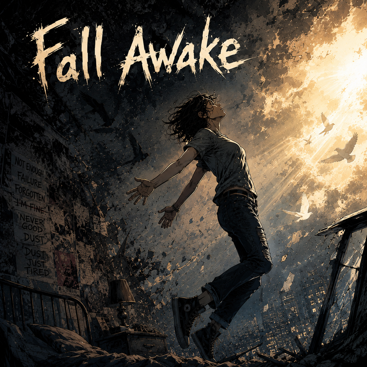 FALL AWAKE original cover artwork