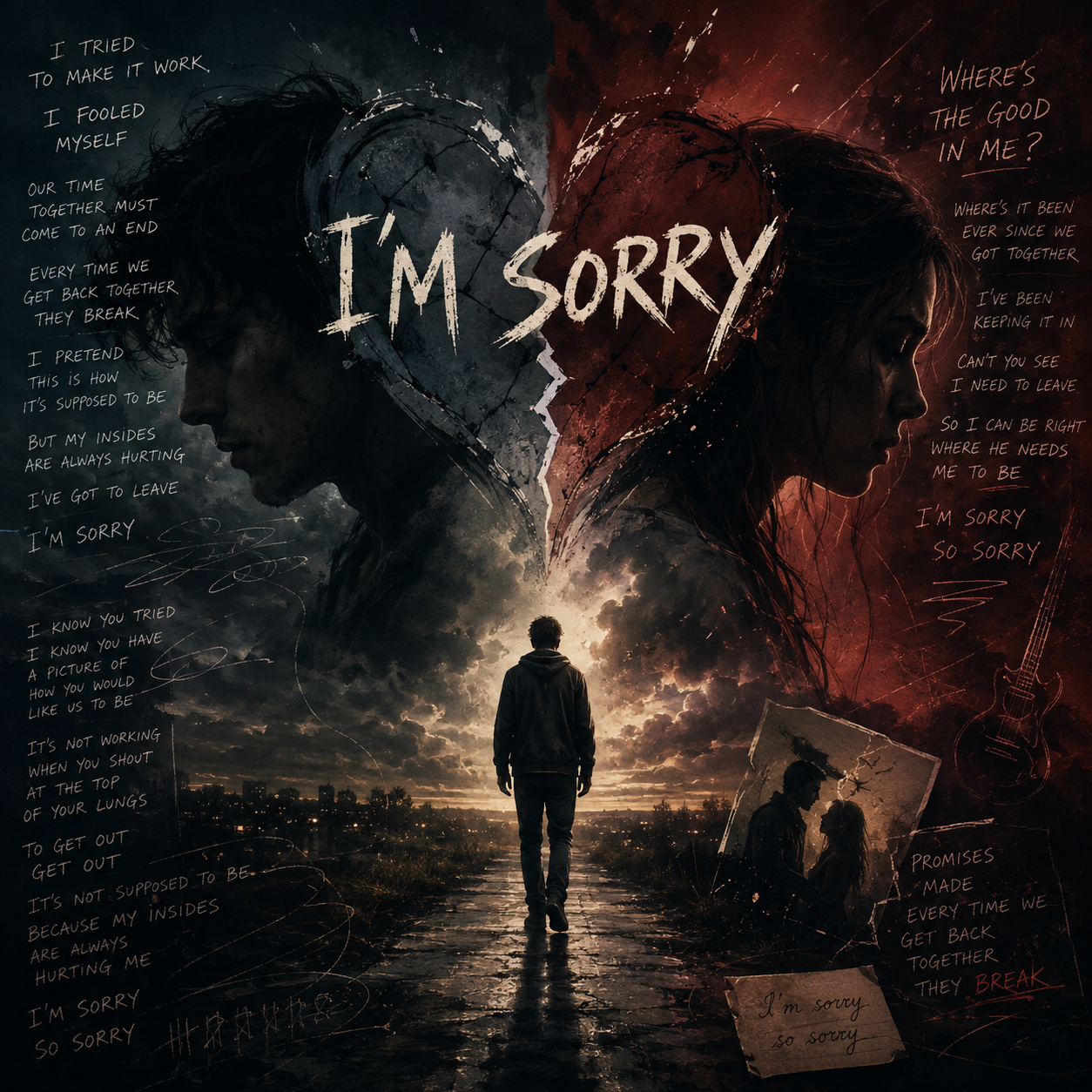 I’M SORRY original cover artwork