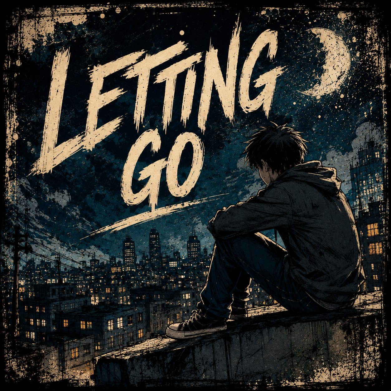 LETTING GO original cover artwork