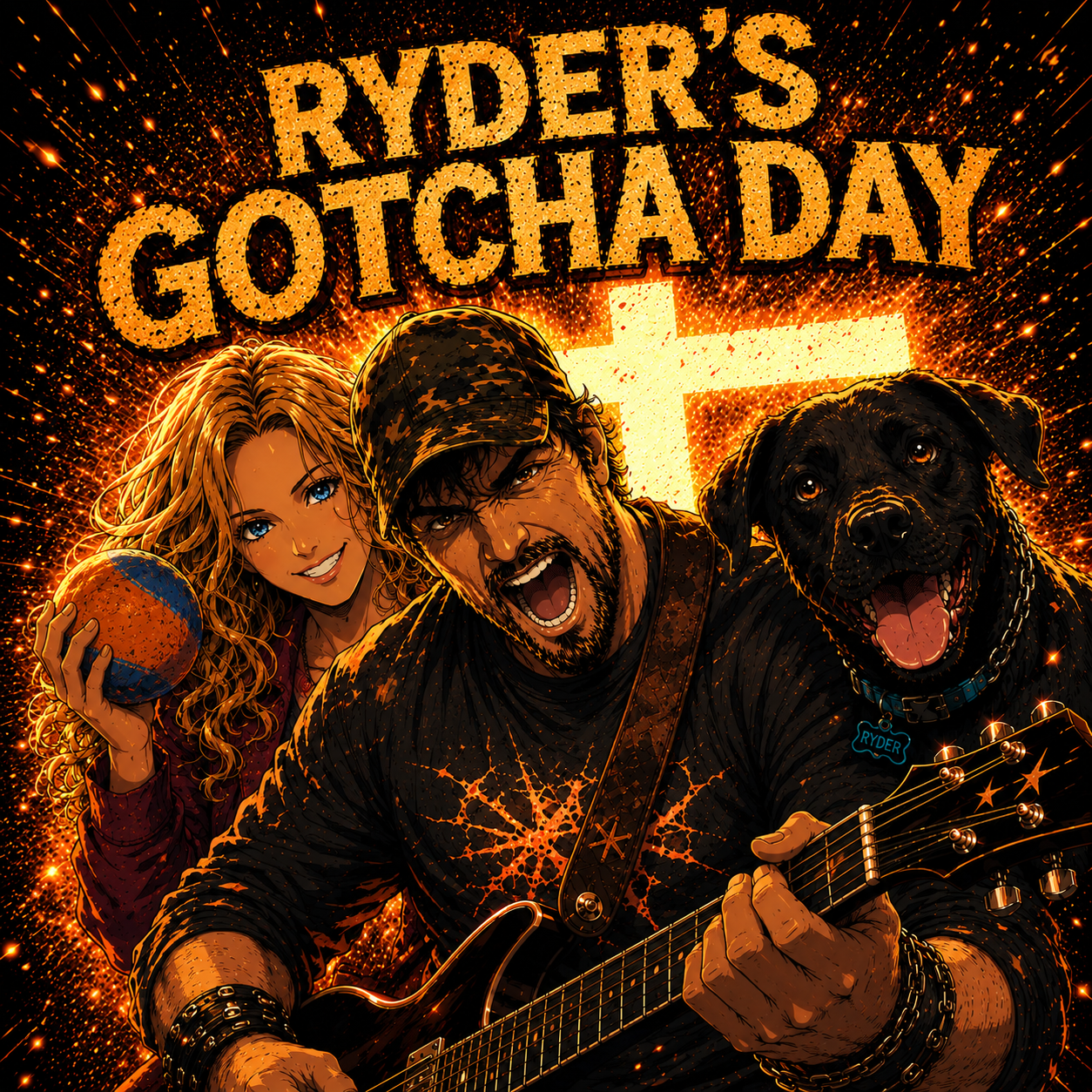 RYDER’S GOTCHA DAY original cover artwork